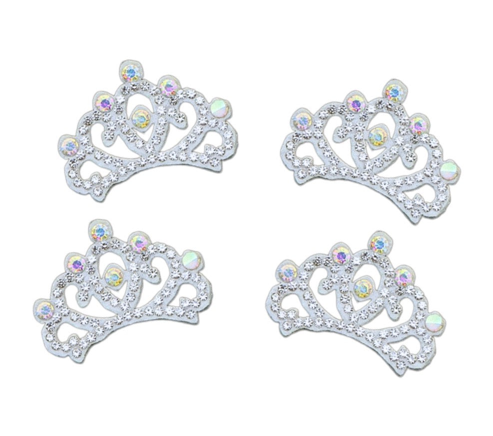 Rhinestone Pearl crown embellishments