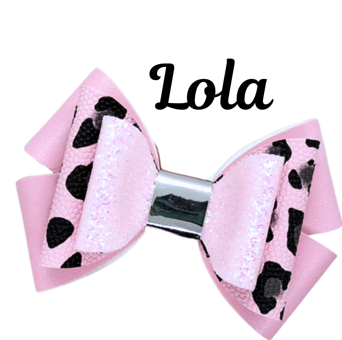 Lola 3.5” triple loop plastic hairbow template