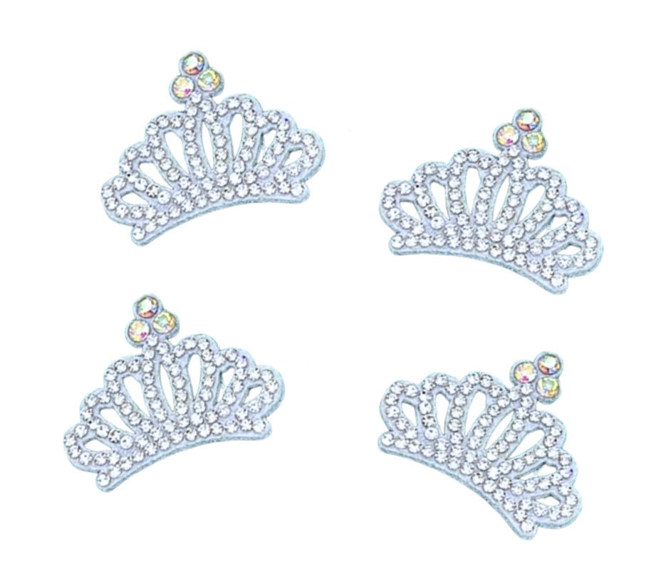 Rhinestone Pearl crown embellishments