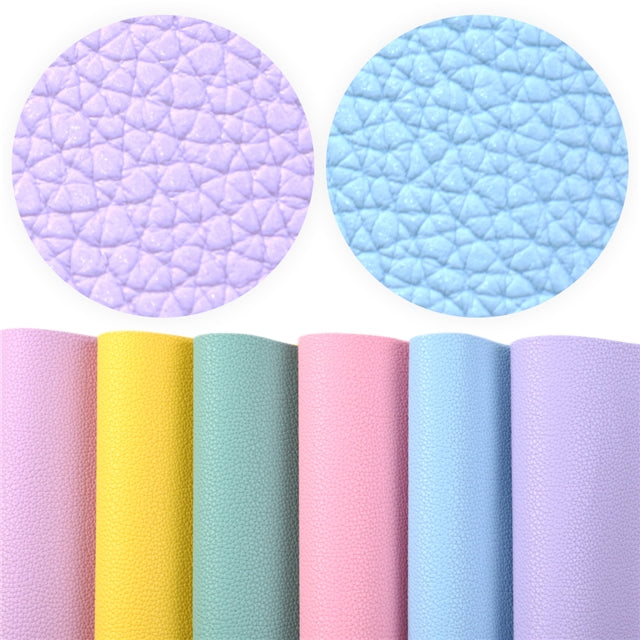 6 piece Pastel summer colour theme fabric bundle
