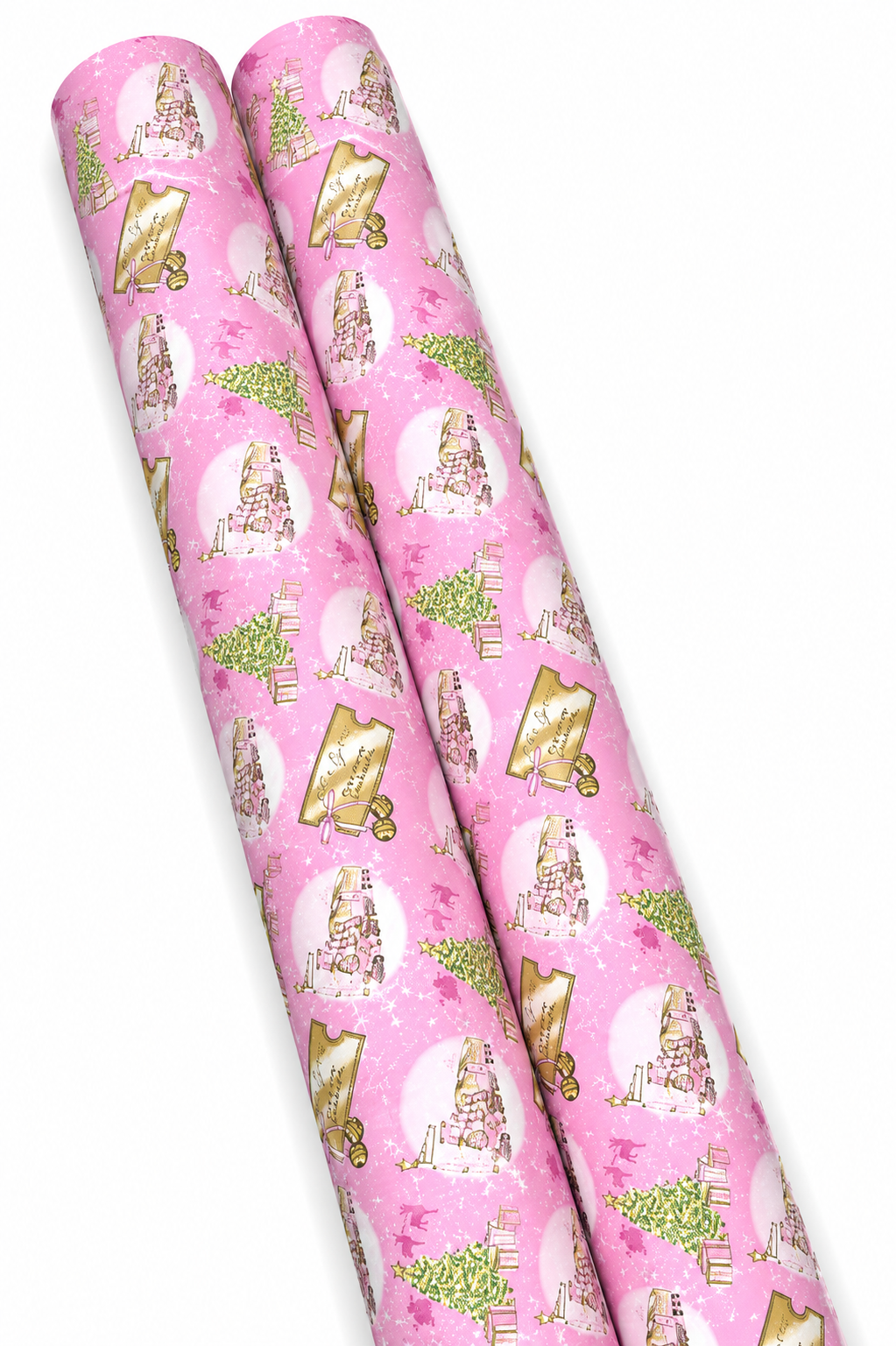 Pink Pink Polar Train Ride is Fabric A4