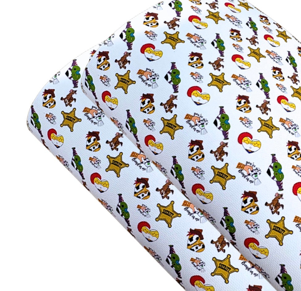 Toy themed printed canvas A4
