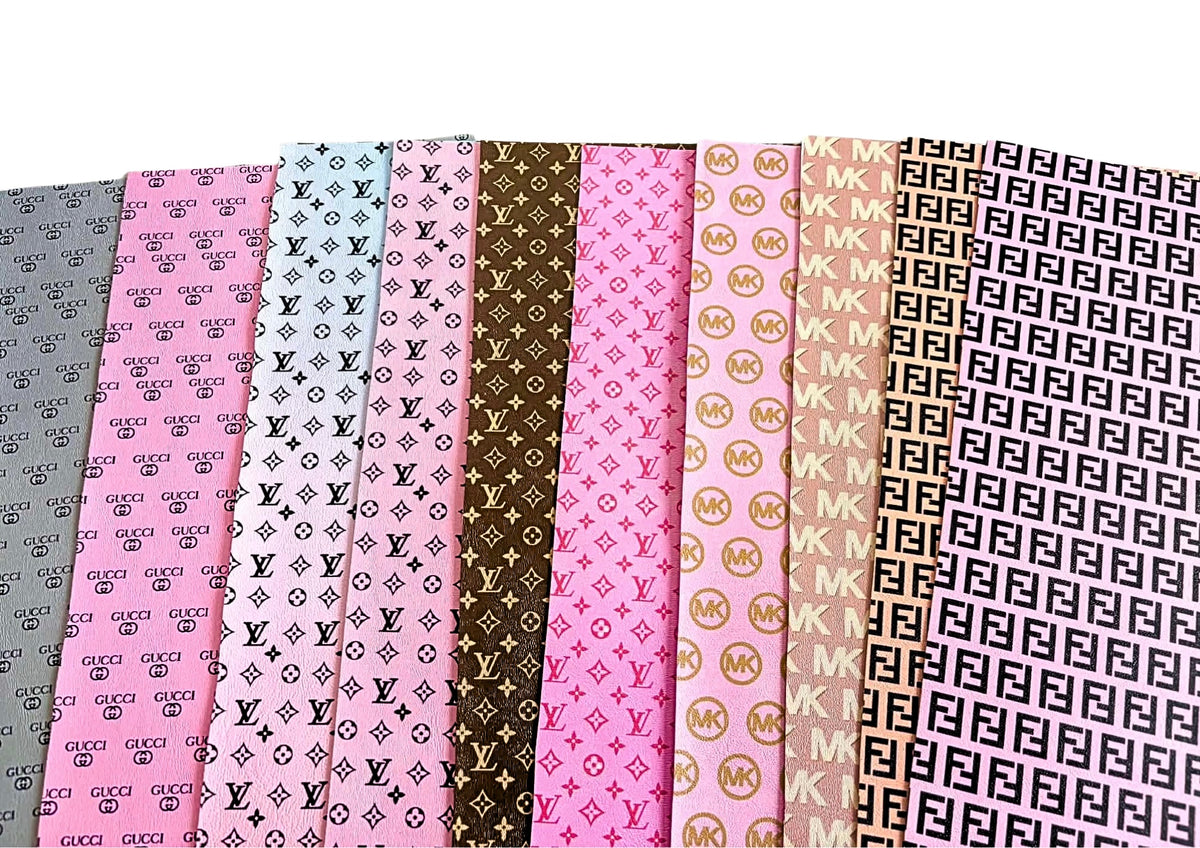 10 x Dupe Design Canvas Fabric A4
