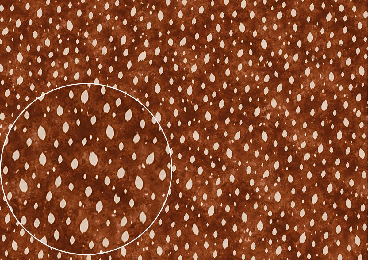 Reindeer Fur In house Printed smooth grain leatherette A4
