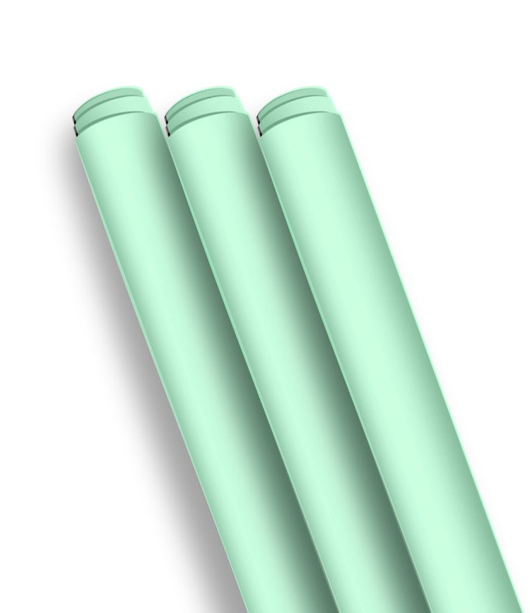 Mint Plain printed canvas fabric A