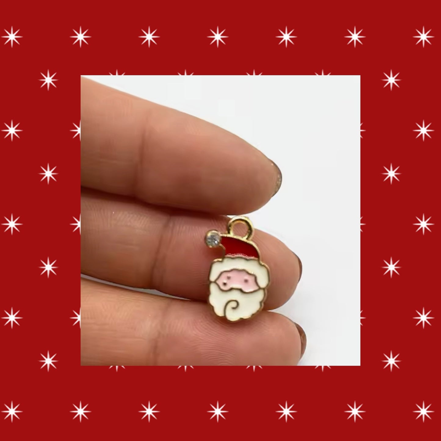 Cute santa charms