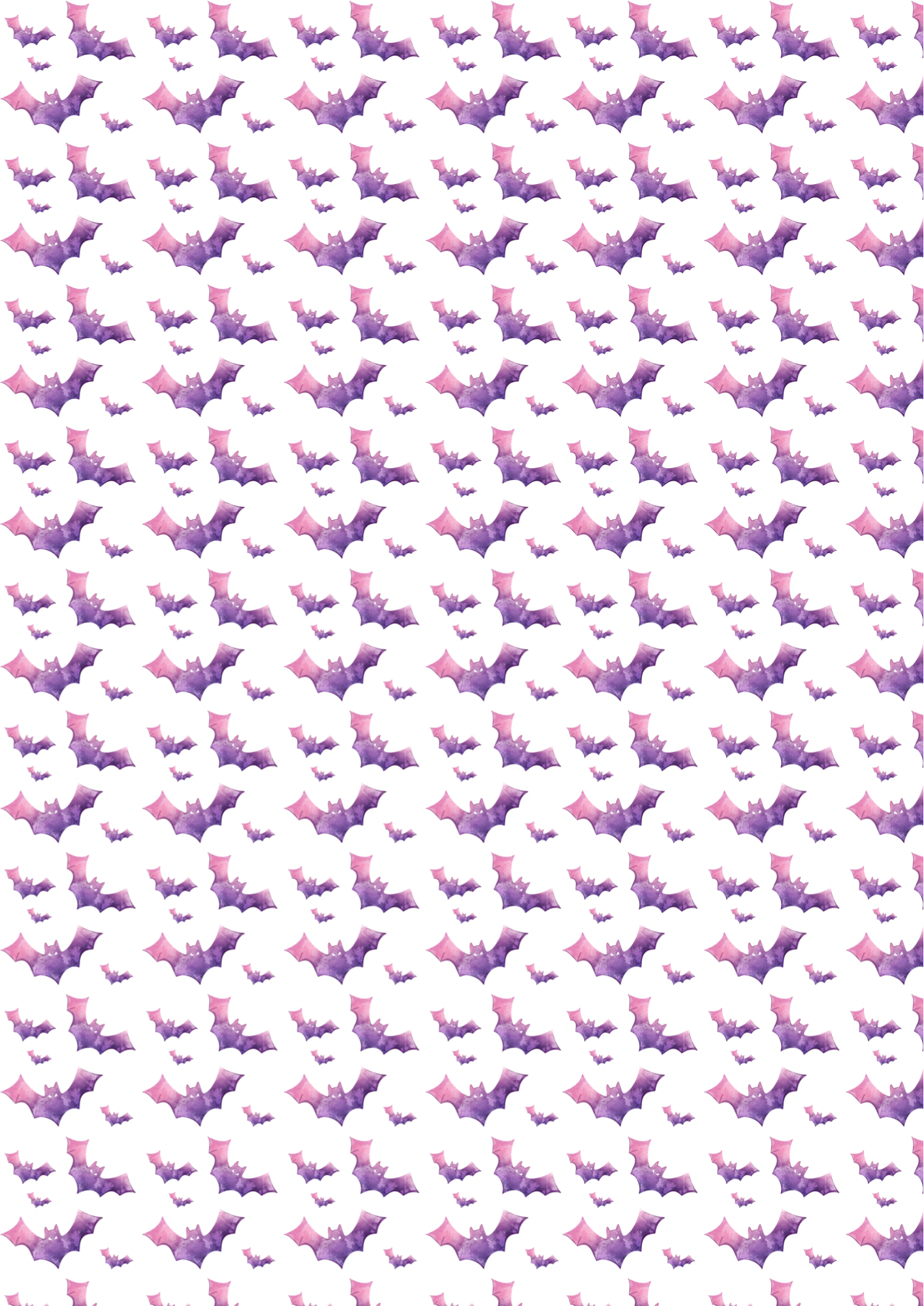 Halloween Bats printed premium canvas fabric fabric