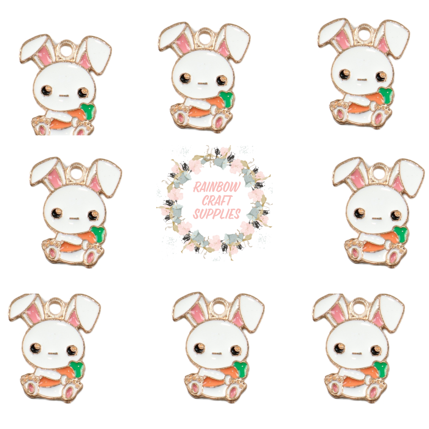 Bunny rabbit charms