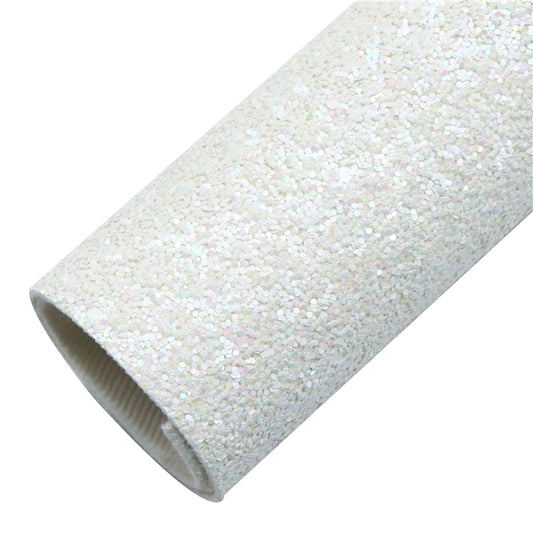 Angel wings Matte Premium chunky Glitter Fabric A4