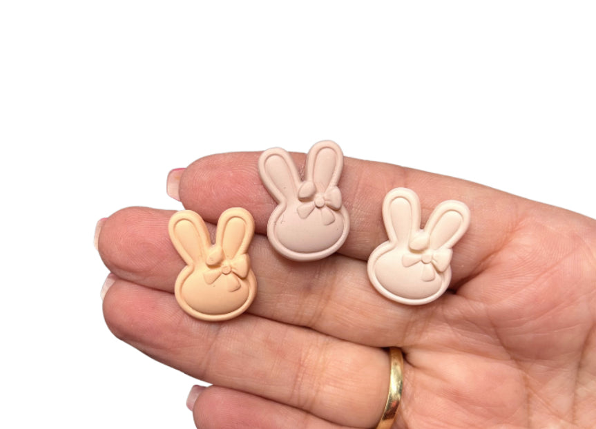 Cute  bunny flatback embellishments