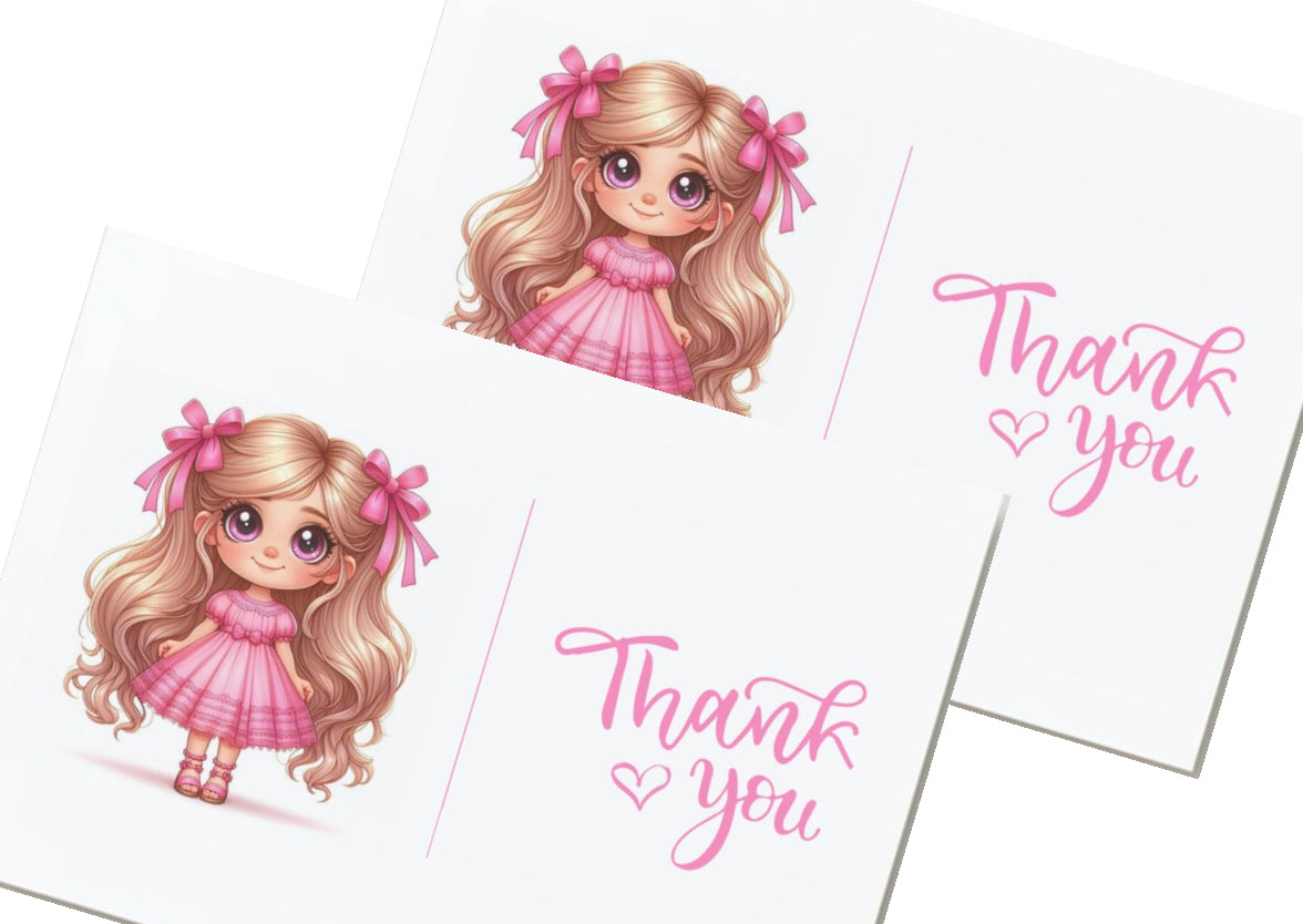 10 x In house printed bow display cards
