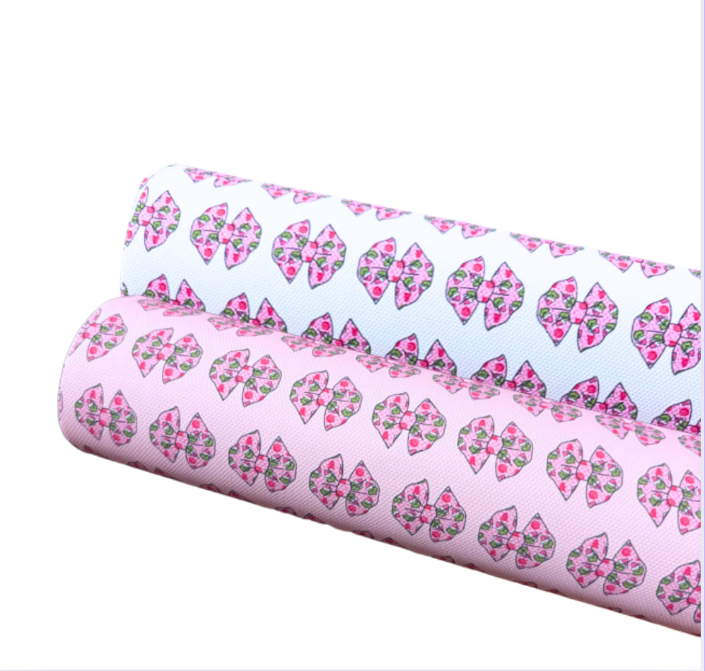 A4 Grinch two piece canvas fabric set