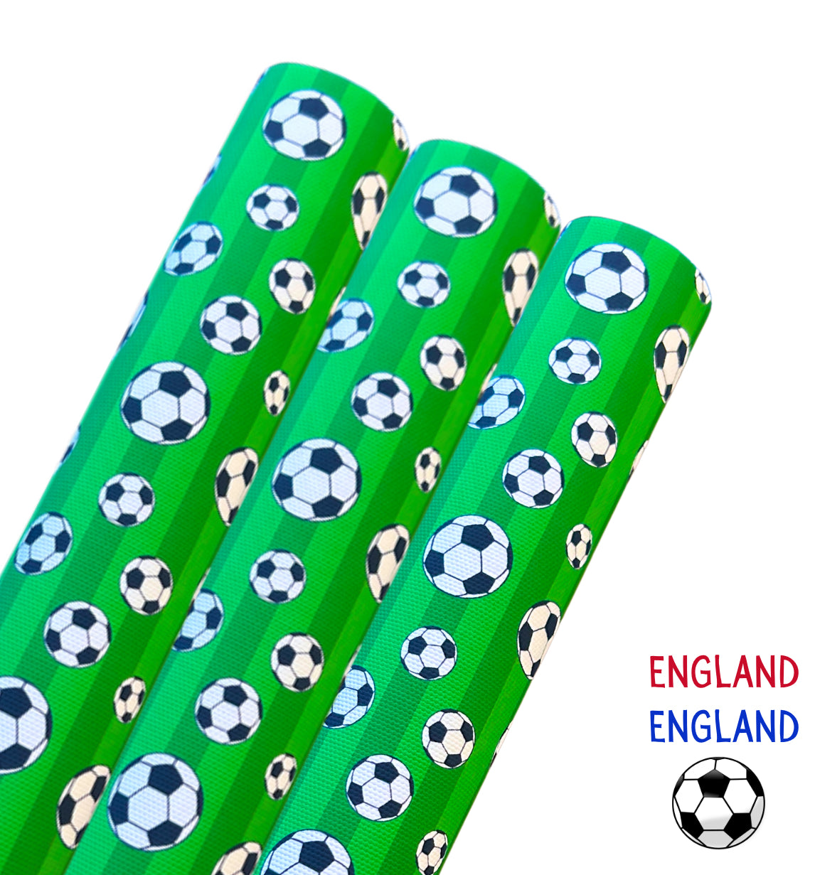 Football patterned printed canvas fabric A4