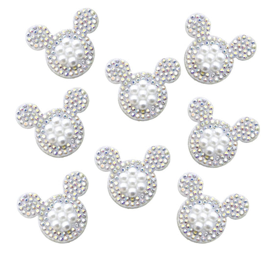 Rhinestone Pearl Mouse embellishments