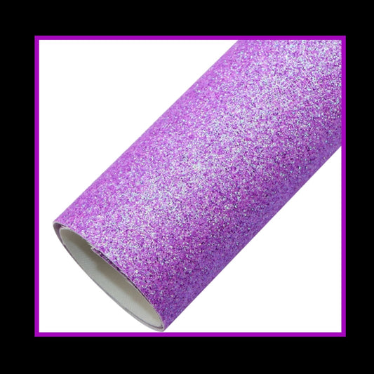 Witches brew purple fine glitter fabric