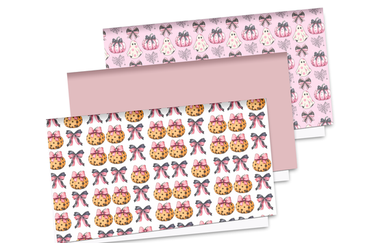 3 Piece Halloween themed canvas fabric set