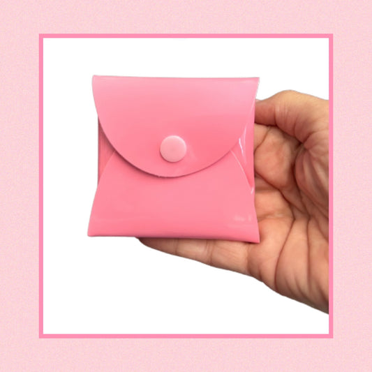 No sew coin purse/ pouch plastic template