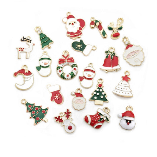 20 piece Assorted Christmas charms