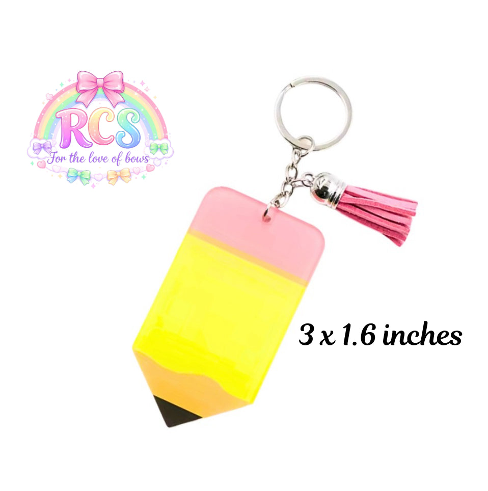 Acrylic Teachers gift Keyring Perfect gift