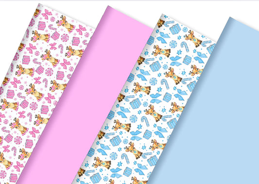 Fiver Friday A4 Canvas Christmas 4 piece set