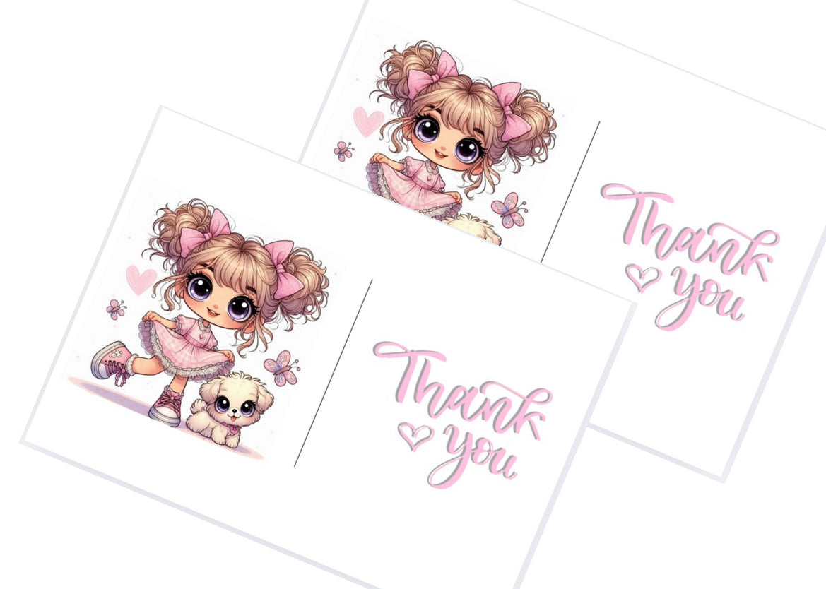 10 x In house printed bow display cards