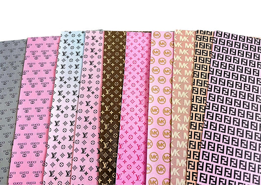 10 x Dupe Design Canvas Fabric A4