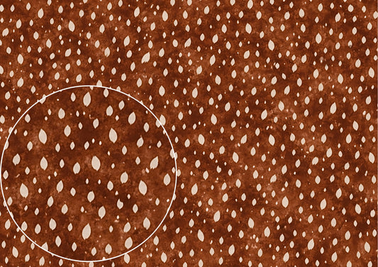 Reindeer Fur In house Printed smooth grain leatherette A4