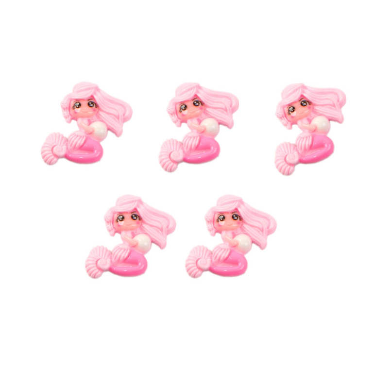 Mermaid flatback Embellishments 20 x 33mm