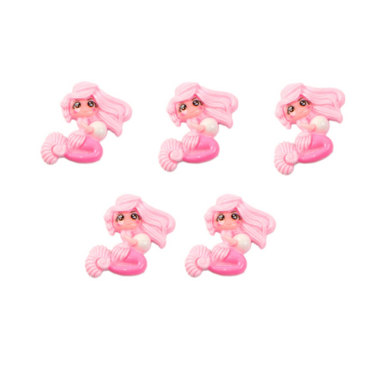 Mermaid flatback Embellishments 20 x 33mm