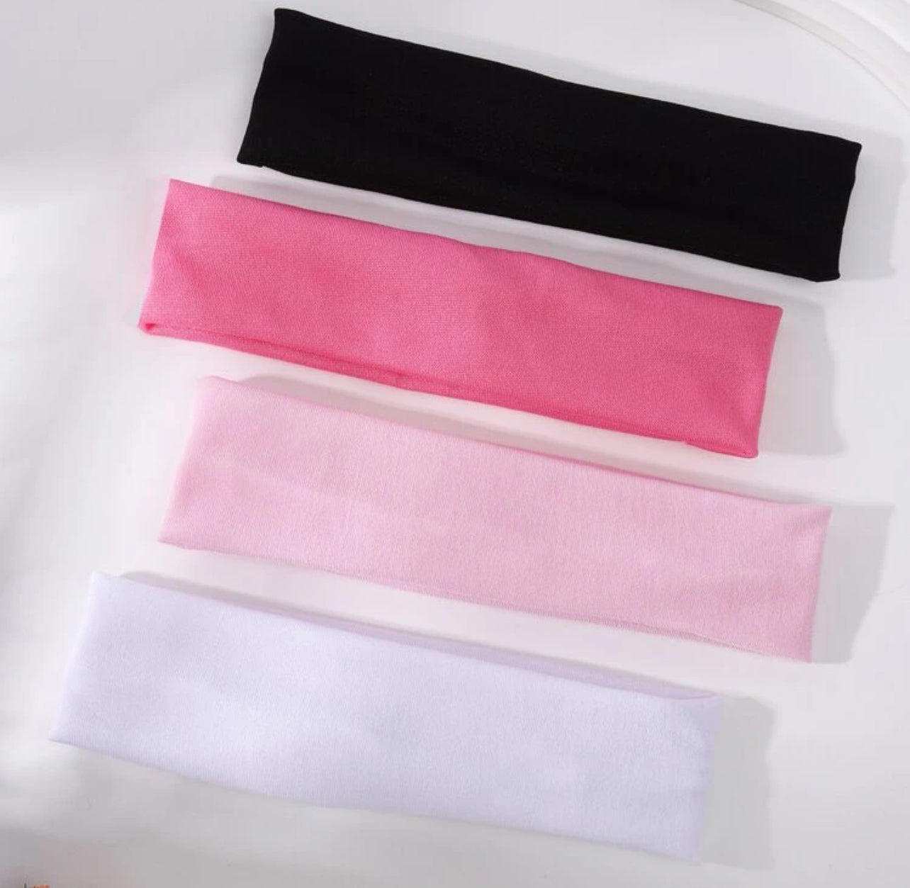 Super soft wide plain nylon strip headbands