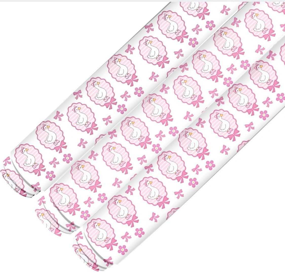 In house Canvas  printed fabric A4 framed puddle Duck