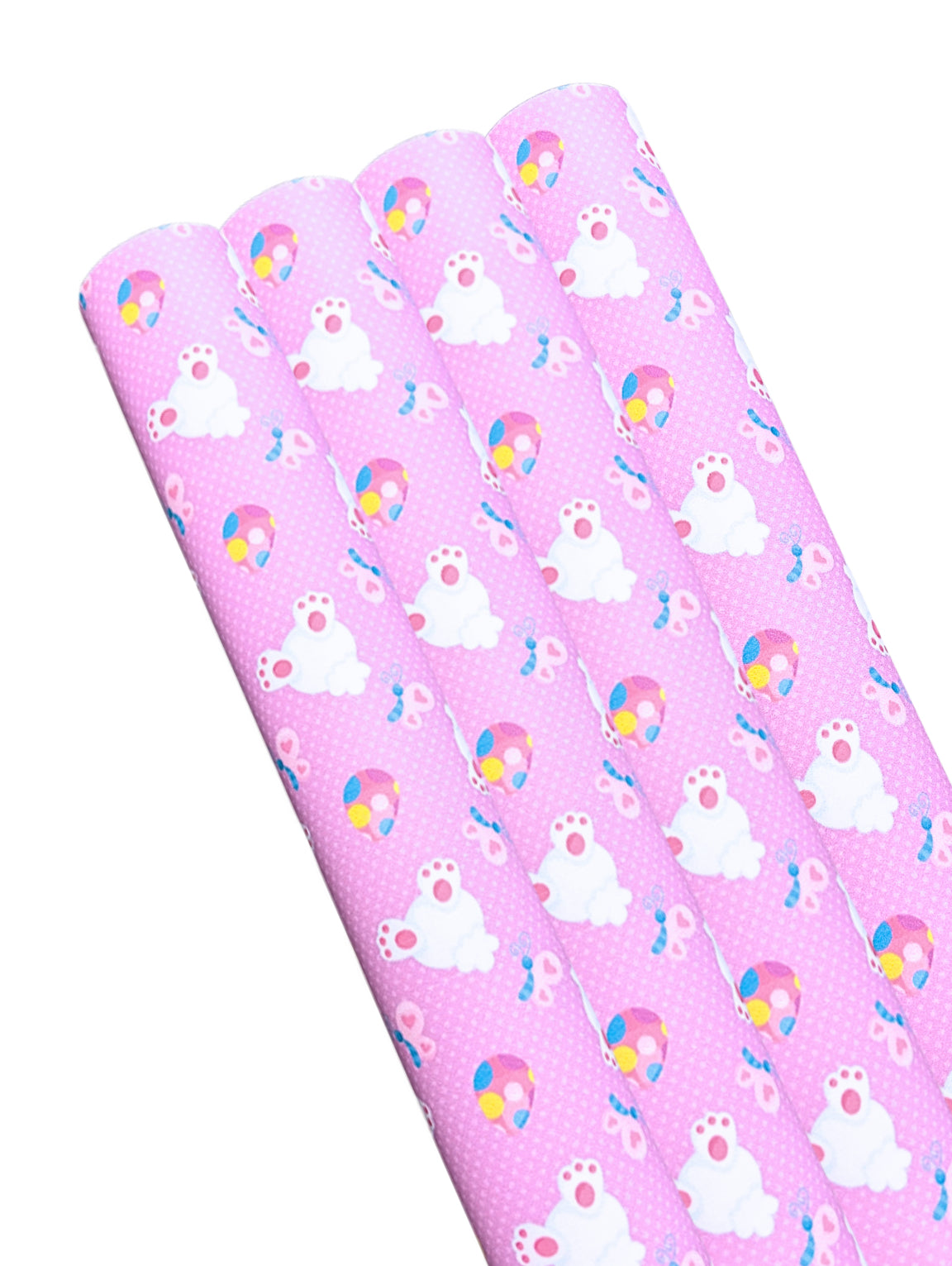 “Cotton tail”Easter themed Leatherette fabric