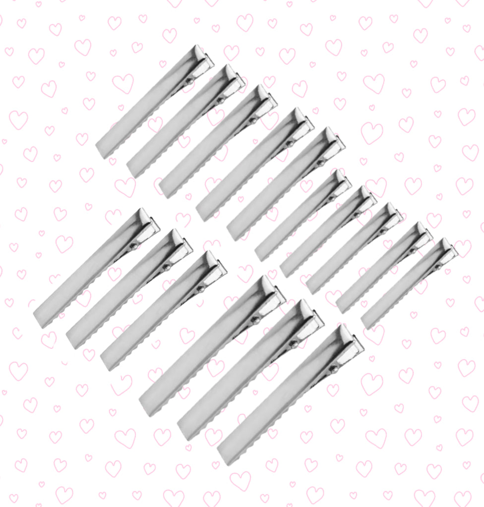 Super strong 25 x Alligator hair clips   55mm 45mm 40mm 32mm