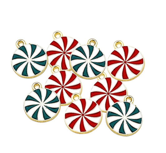Candy Cane Charms