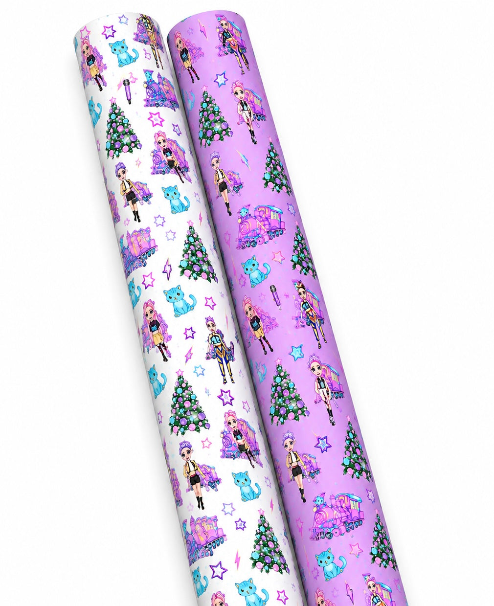 Merry Kpop Christmas Fabric A4