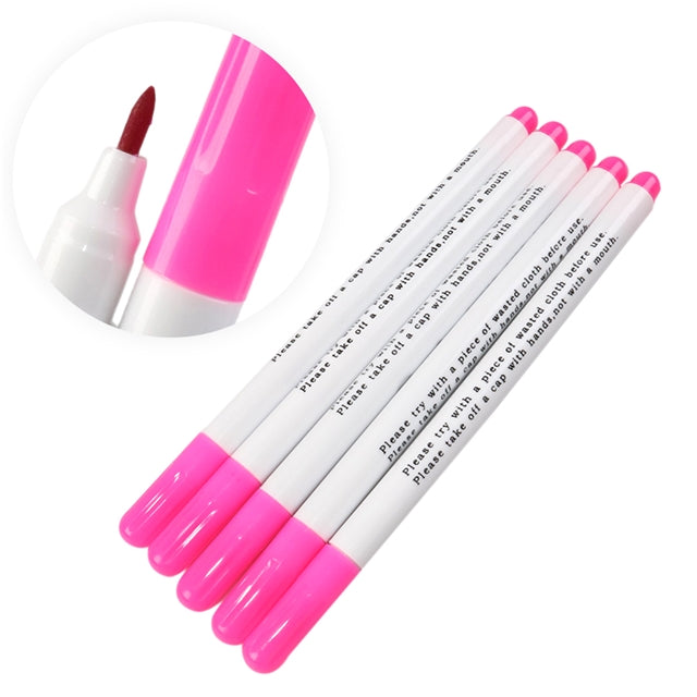 Water soluble fabric pen