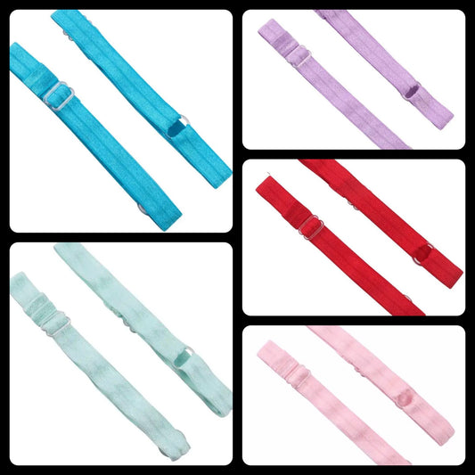 Adjustable foe headbands Fold over elastic headbands