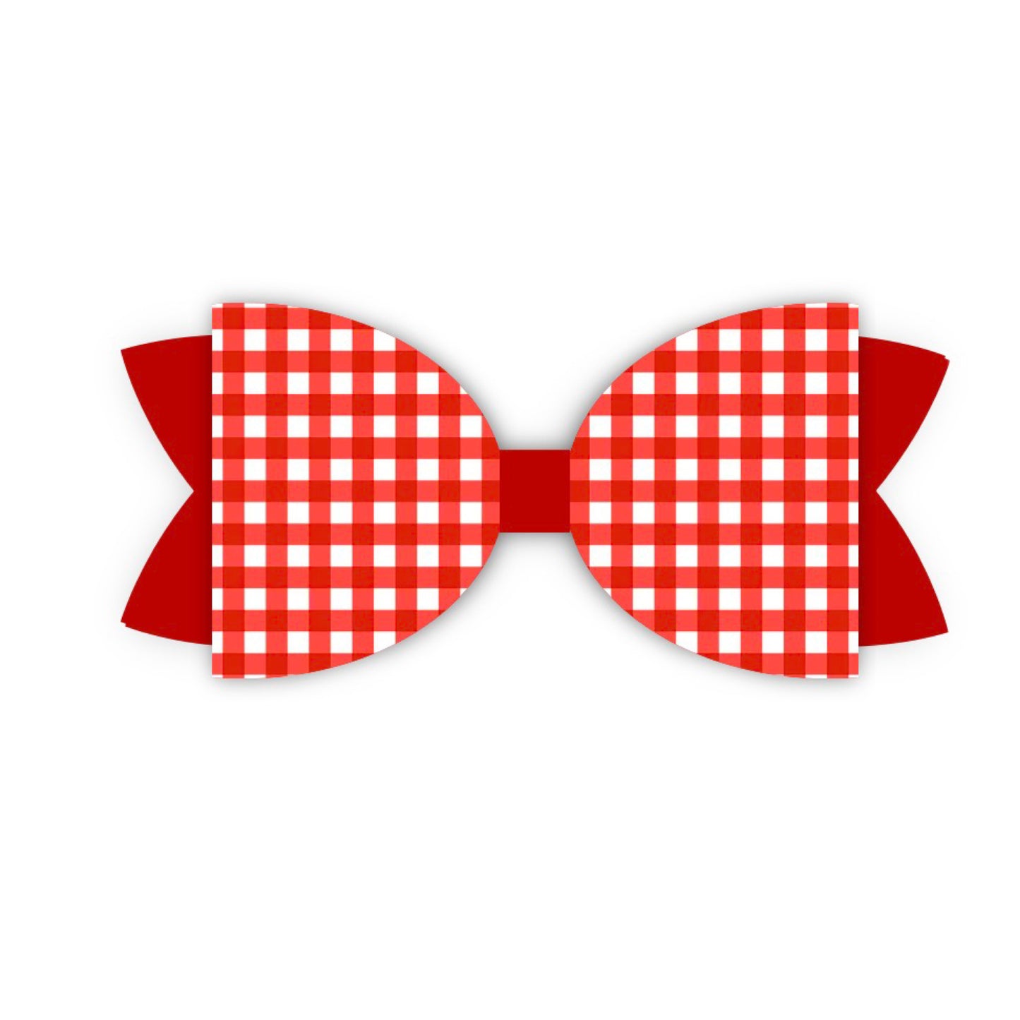 7 x School Custom printed canvas bow loops 3.5”