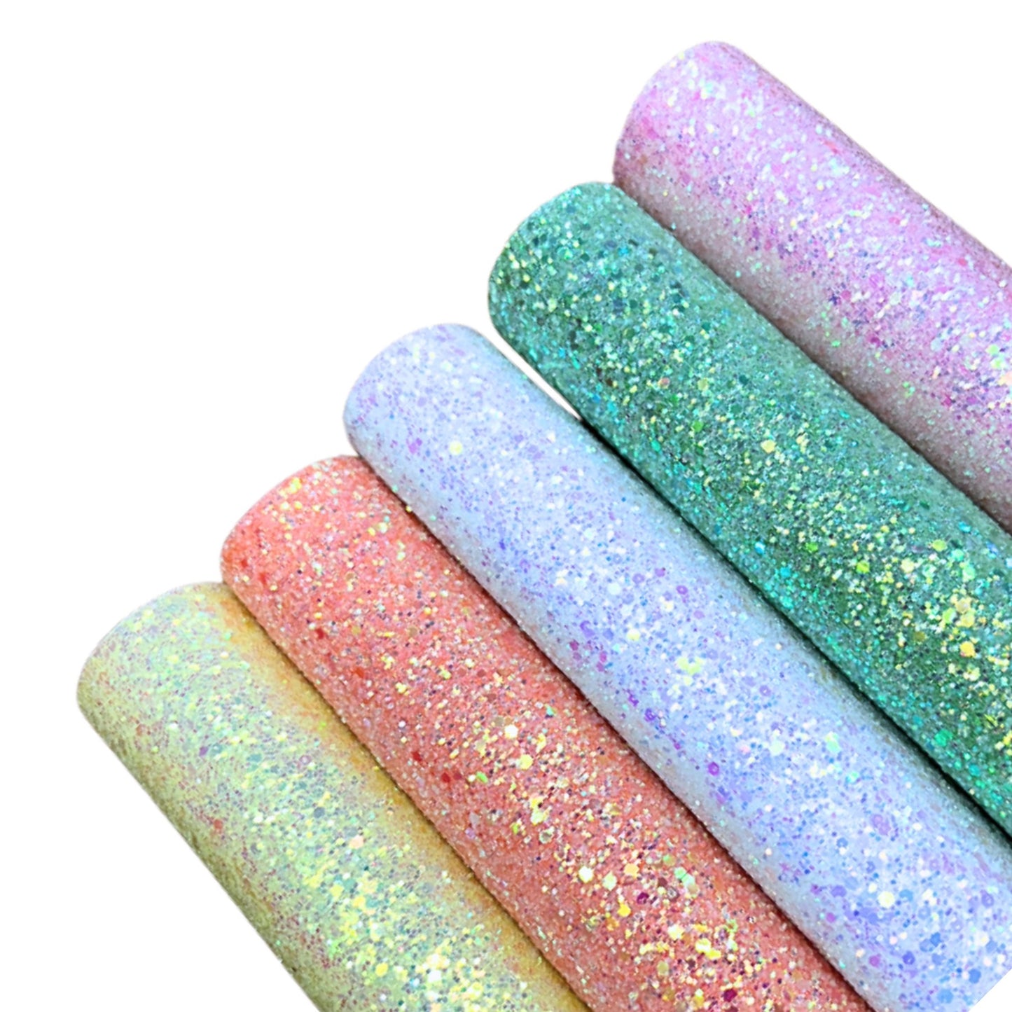 Summer premium chunky glitter fabric bundle A4