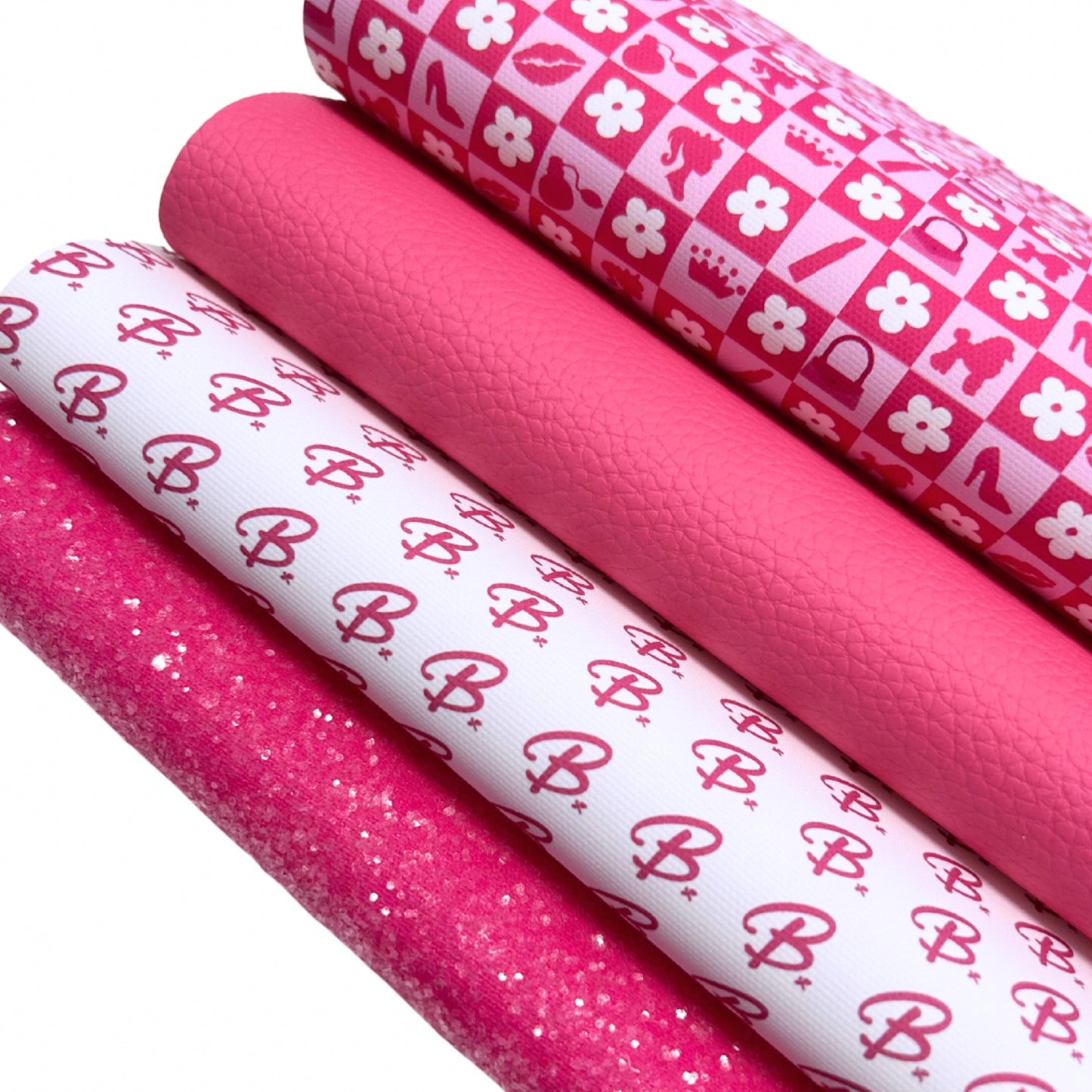 Pink Dolls world fabric bundle
