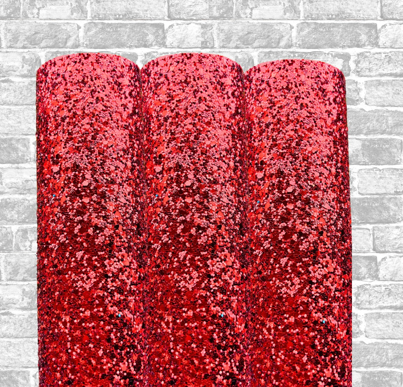 Ruby slippers red chunky glitter fabric A4