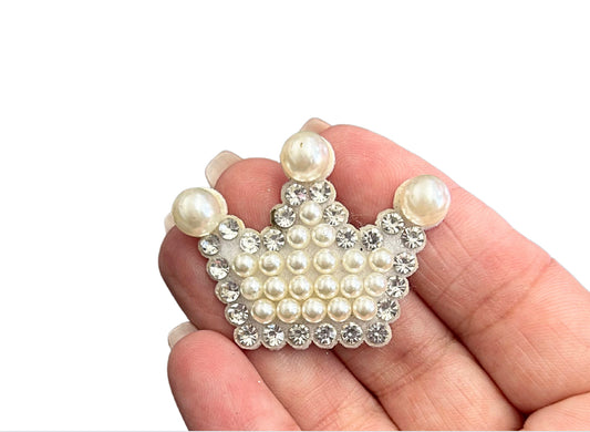 Pearl crown embellishments