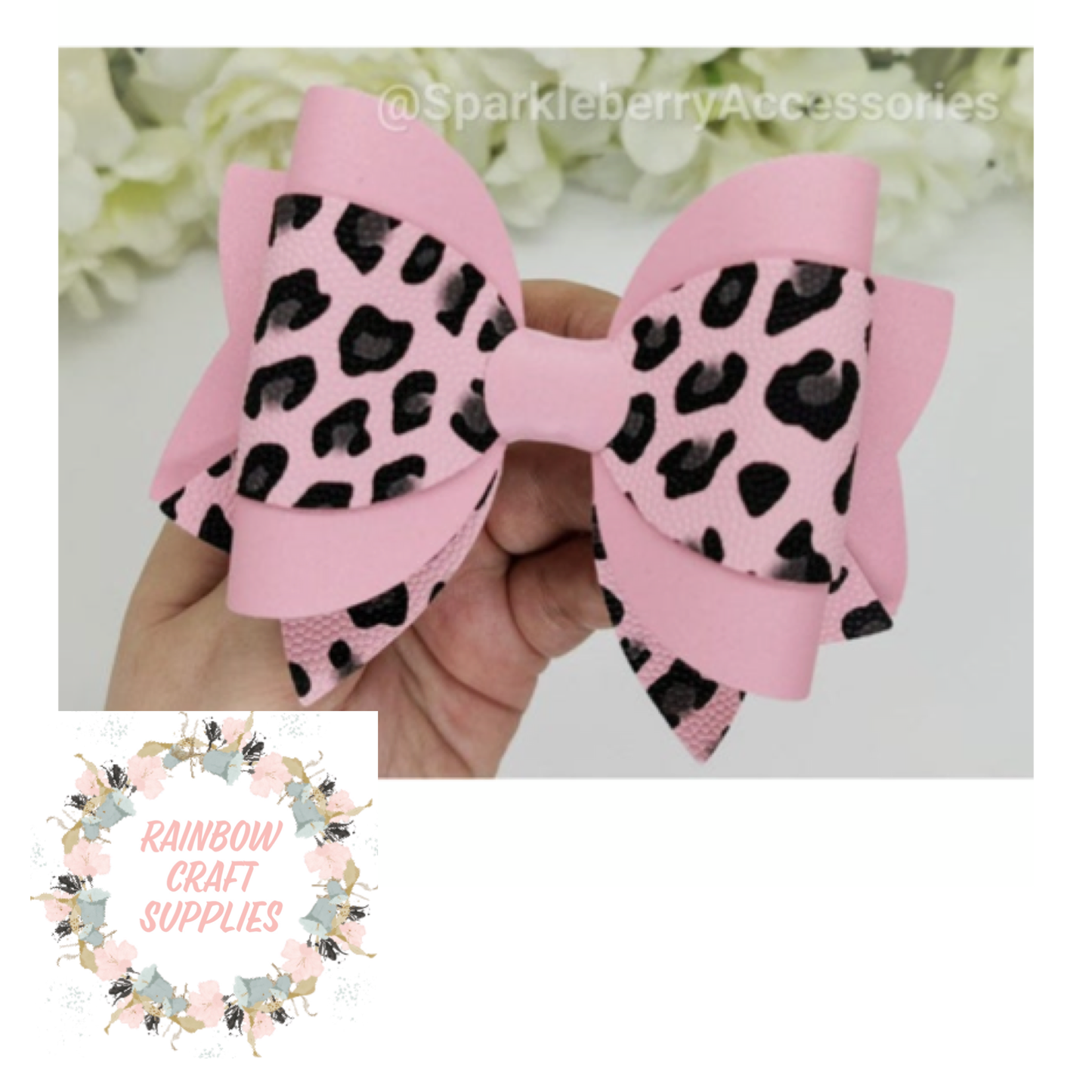 Layla duo 2.5” & 1.75”triple layer bow template DIGITAL DOWNLOAD