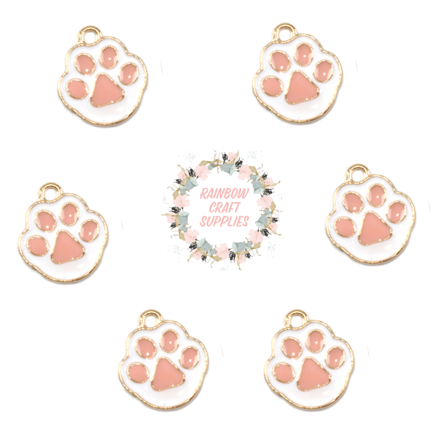 Pooch paws charms