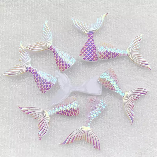 Iridescent Pearl mermaid tail embellishment