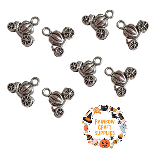 Pumpkin carriage charms