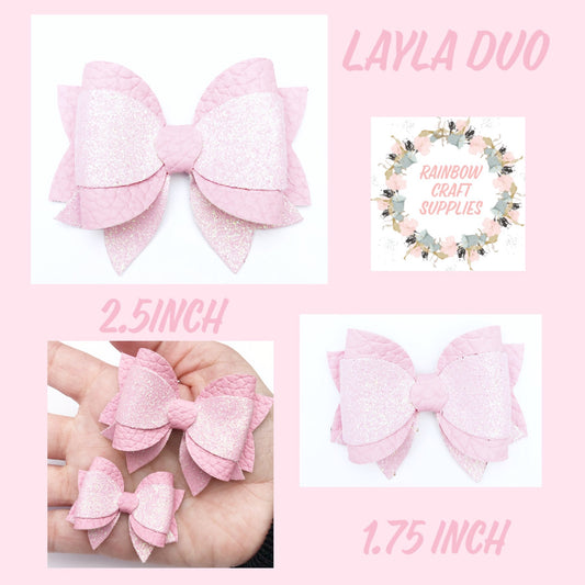 Layla duo plastic template